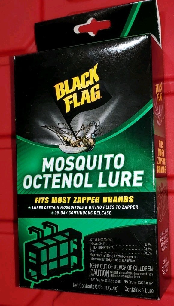 BLACK FLAG MOSQUITO OCTENOL LURE – BZ-OCT1 – FITZ MOST ZAPPER BRANDS FREE SHIPPN