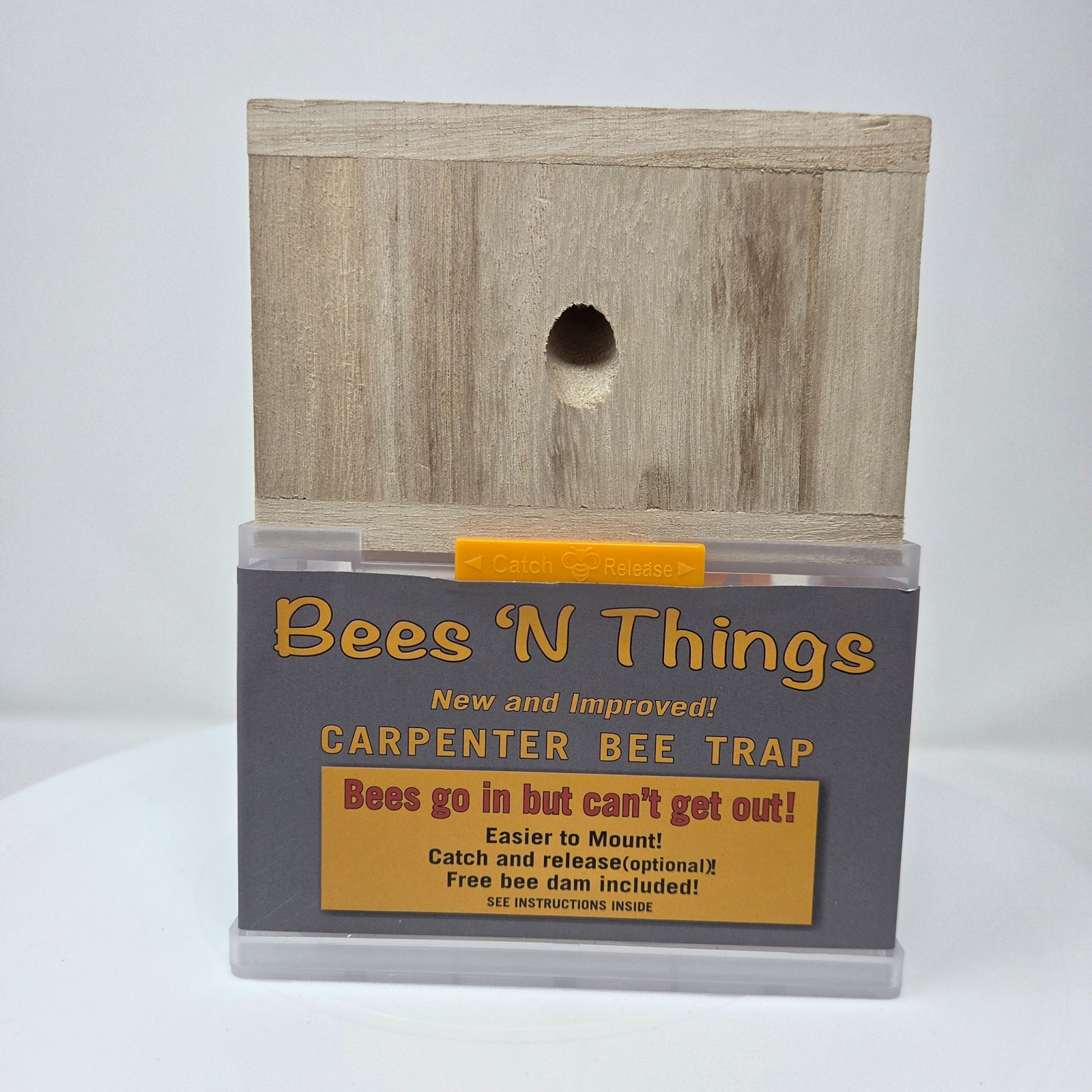 Bees ‘N Things Outdoor Carpenter Bee Traps – Buy Multiple & Save – FREE SHIP