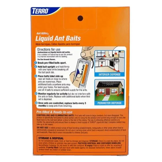 Terro T324B Liquid Ant II Killer Baits – 4 Packs (16 Total Bait Stations)