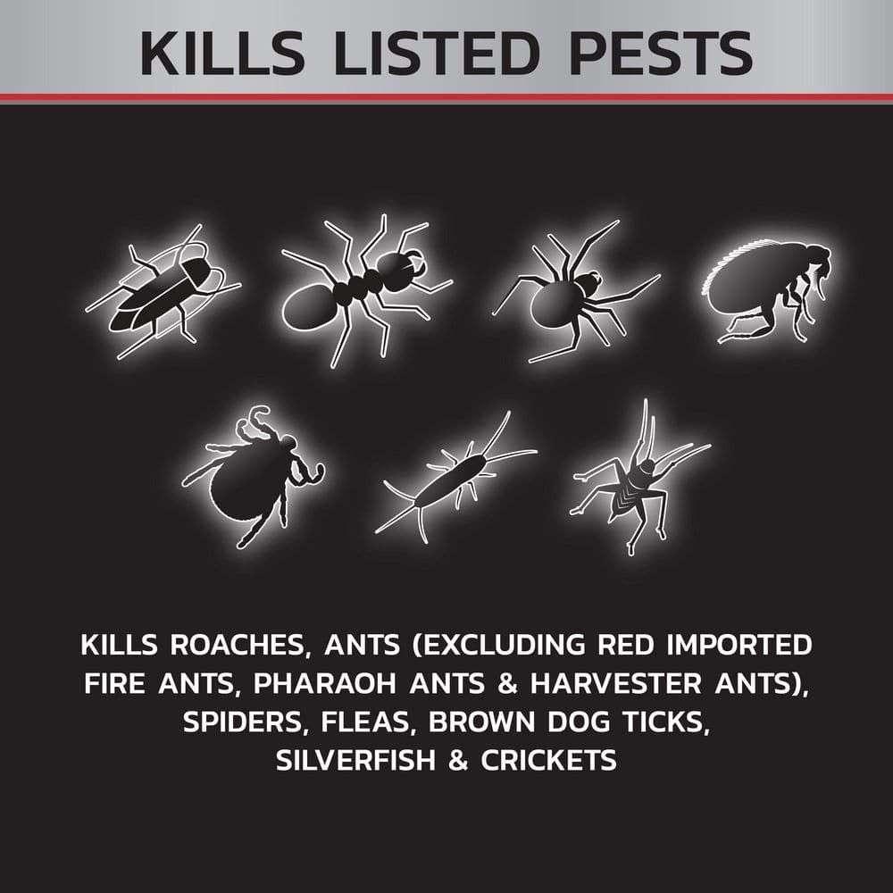 6 Can Fogger Insect Killer Bomb Indoor Bug Roach Spider Flea Tick Bed Kill