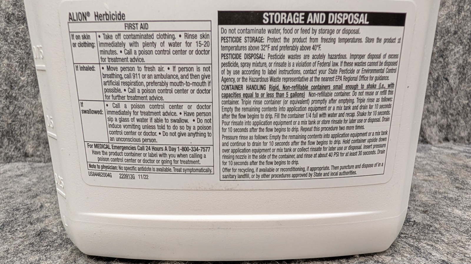 Bayer Alion Herbicide (1 Quart/32 Fl Oz) Mfg – 09/2024 🔥NEW/SEALED🔥