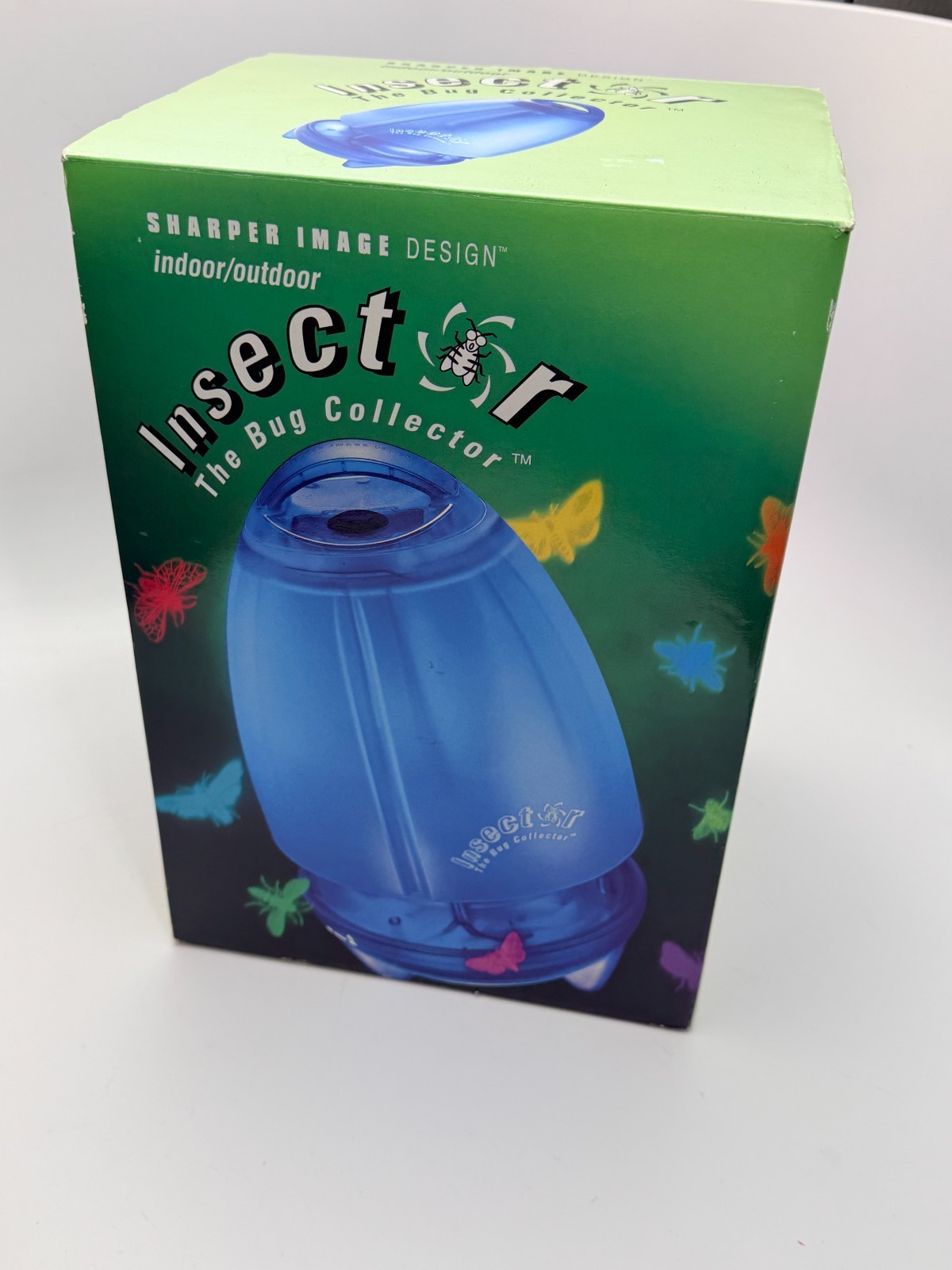 Sharper Image~Insector The Bug Collector Mosquito Fly Gnat Insect Light Trap