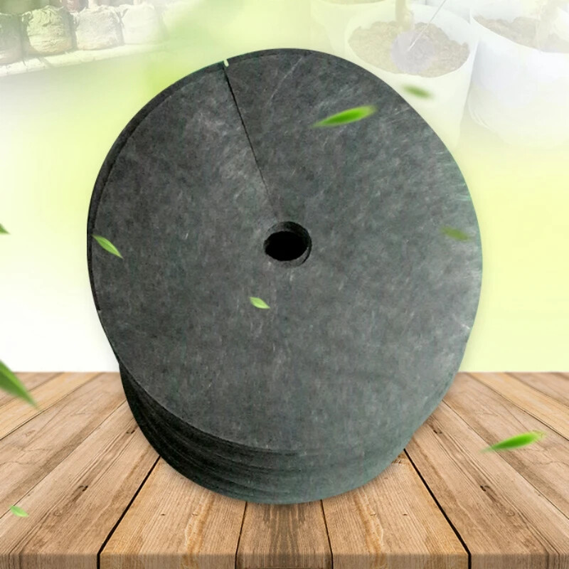 1Pcs New Tree Protection Weed Mats Ecological Control Cloth Mulch Ring round Wee