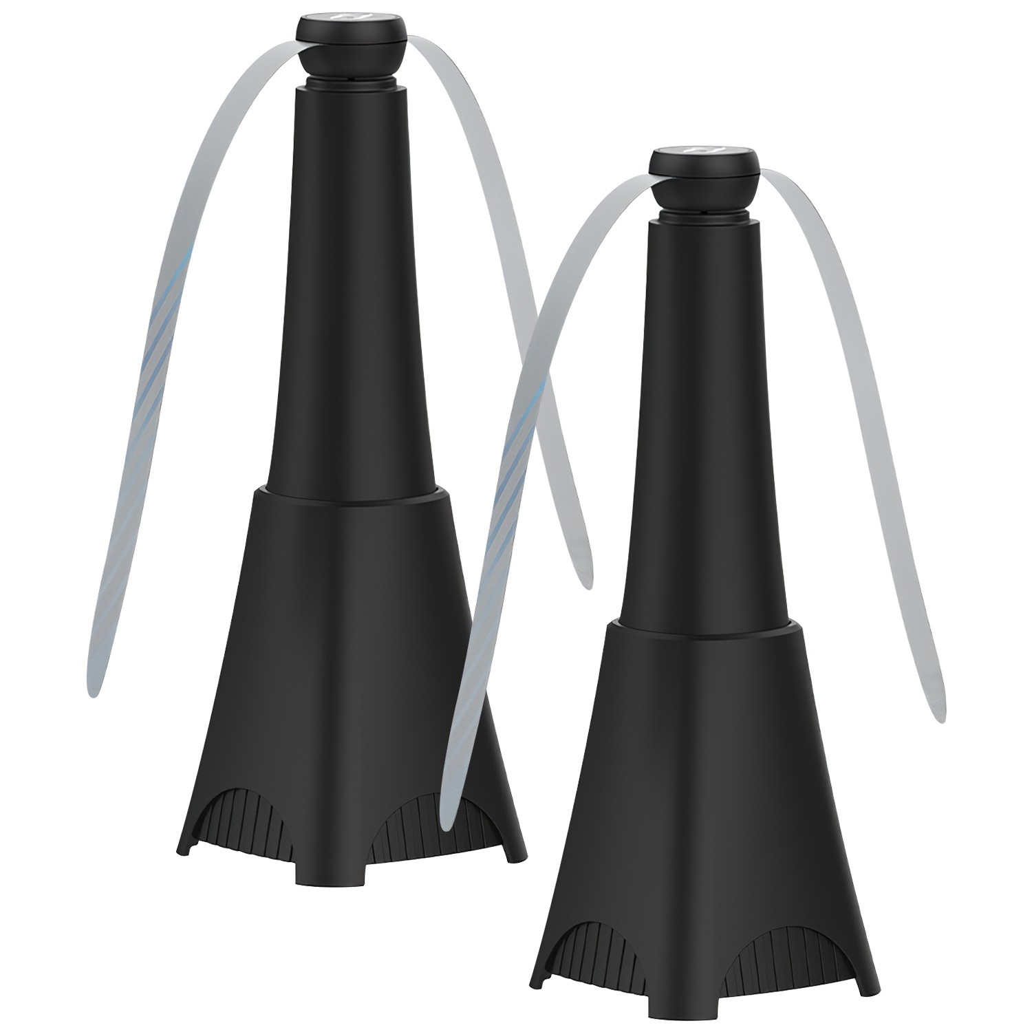 2Pcs Rechargeable Fly Repellent Quiet Fan Hanging&Desktop Fan For Indoor/Outdoor