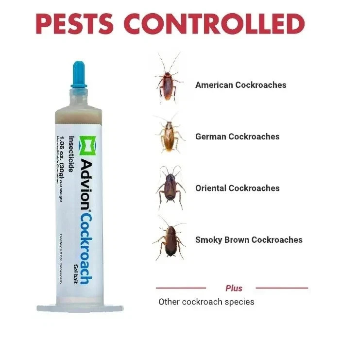 Advion Evolution Cockroach Gel Bait – 4 tubes
