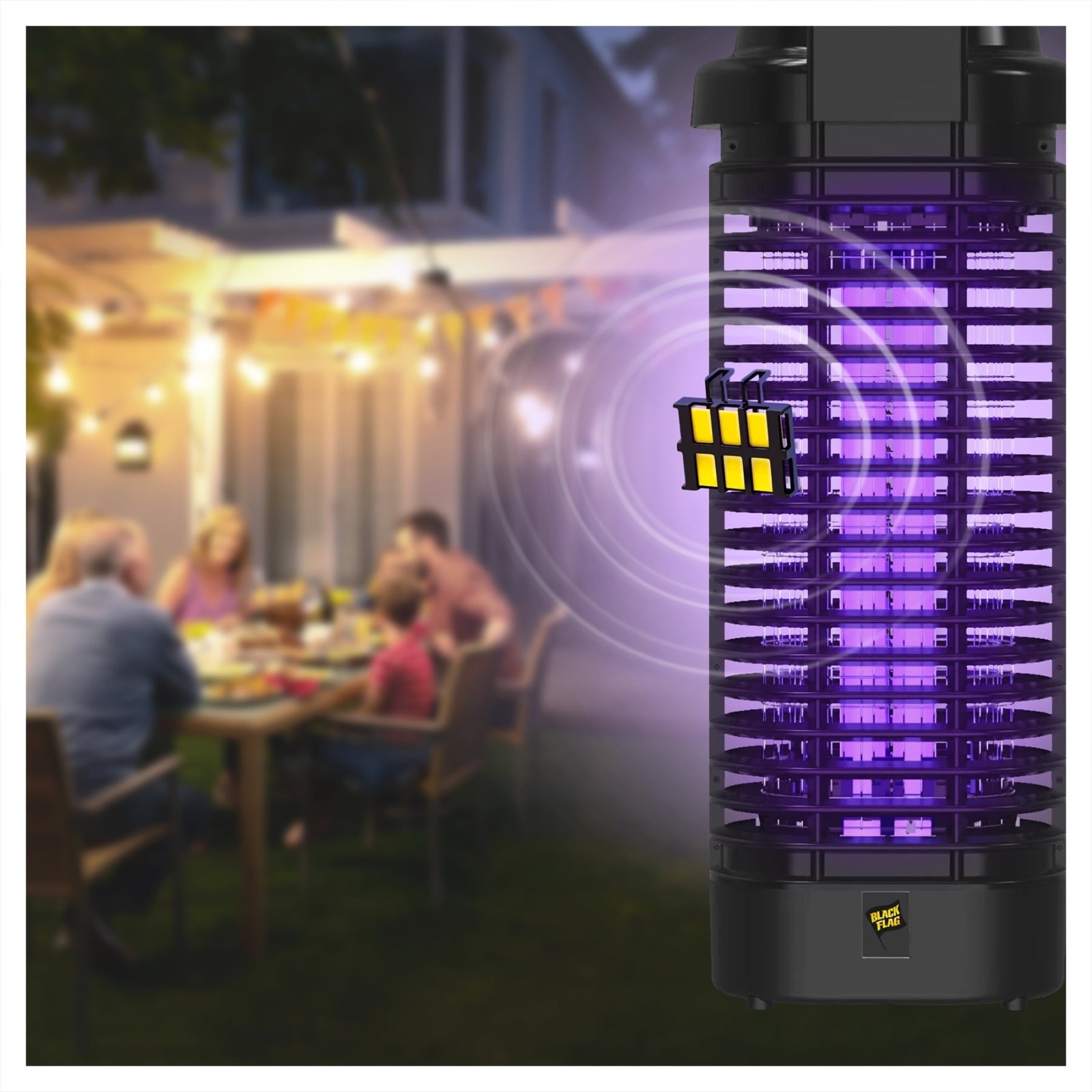 Black Flag 5500V 40W Electronic Insect Zapper 1.5 Acre BZ-40DXN FREESHIP