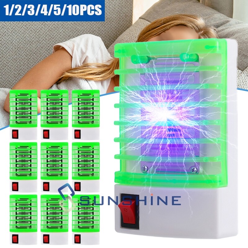 Fruit Flies Fly Gnat Mosquito Pest Repellent Electric Plug In Zapper Trap Indoor