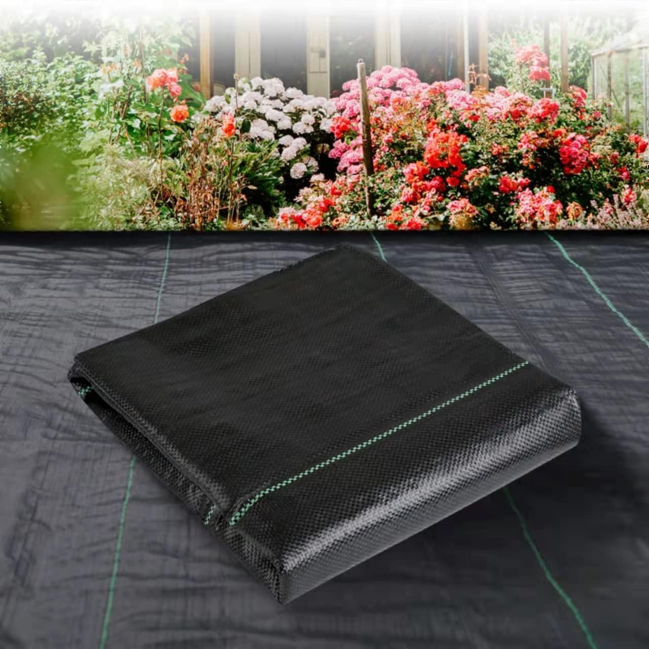Durable 3ft x 50ft Weed Blocking Fabric for Gardens & Driveways – Easy Install