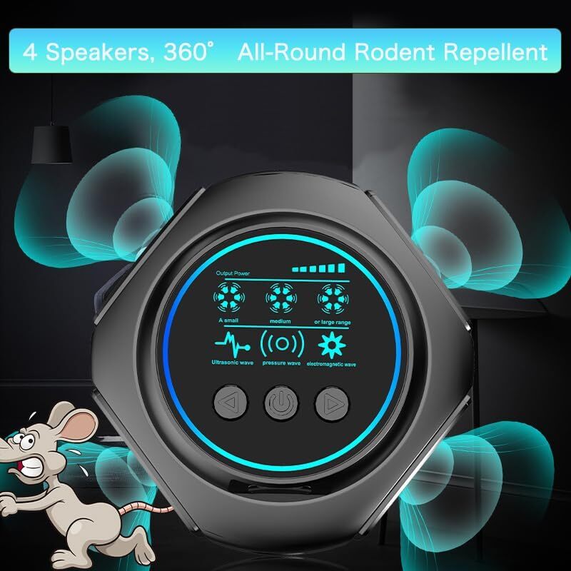 Ultrasonic Pest Repellent Plug in Pest Insect Rodent Control Mouse Mice Roach US
