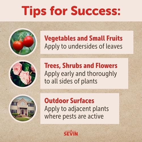 Insect Killer powder Sevin Garden Ready to Use Dust, 1 Pound Can