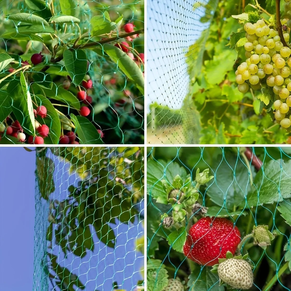 1PCS Garden Netting Bird Protection Trellis Grid Pest Fencing Net for Vegetables