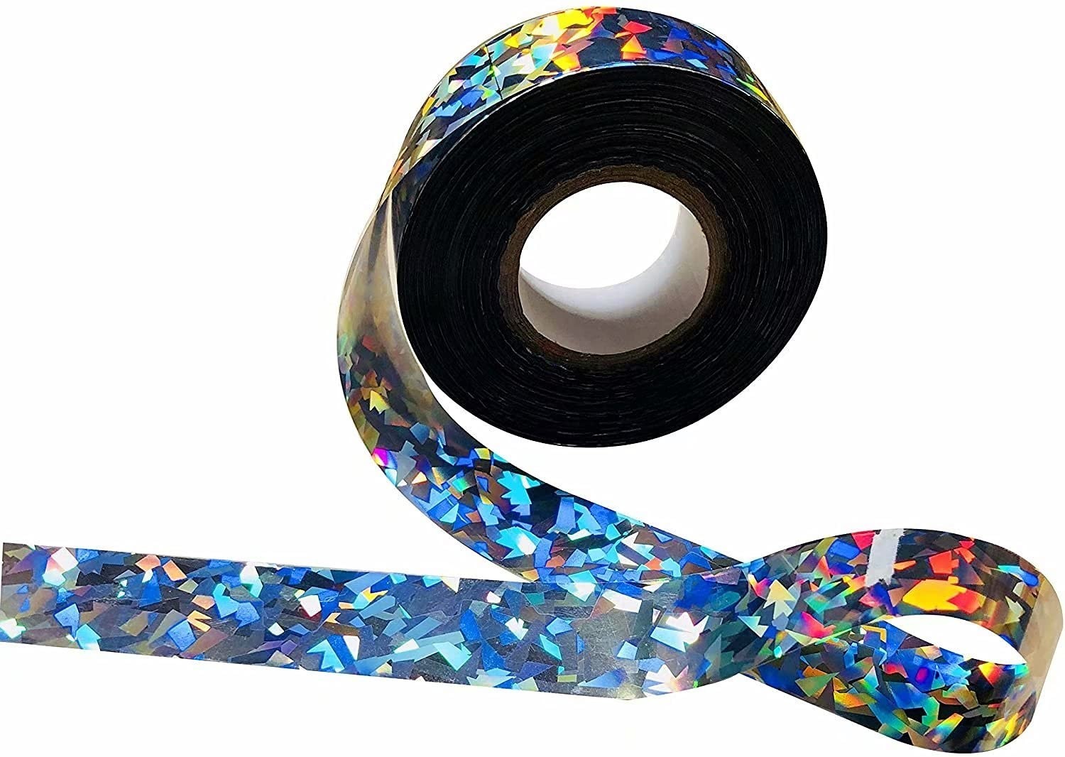Bird Scare Tape, 1”X260Ft Double Sided Repellent Deterrent Reflective Tape for