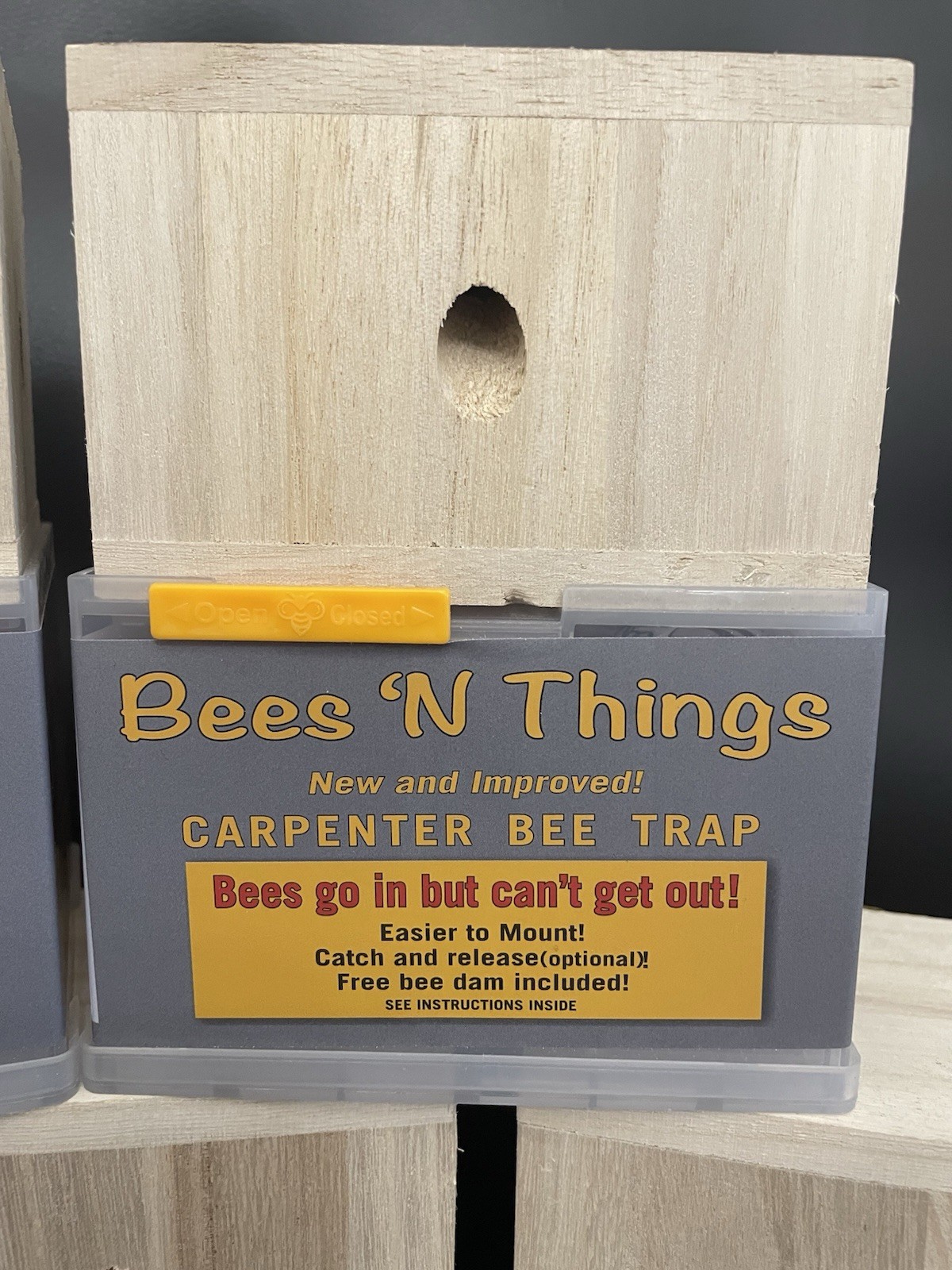 LOT OF 5 Bees ‘N Things Outdoor Hanging Carpenter Bee Trap Free Shipping!