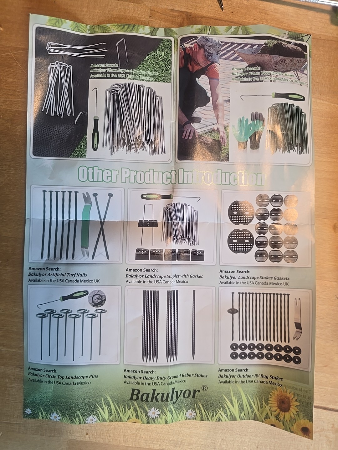 Weed Barrier 6 In Landscape Staples 50 Count
