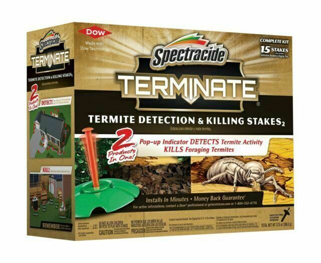 Spectracide HG-96115 7″ Terminate Termite Killing & Detection Stakes (15 Count)