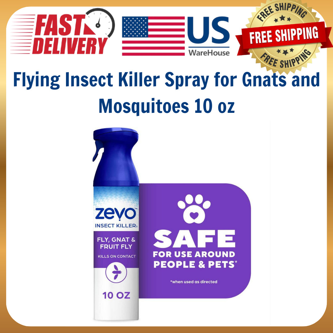 ZEVO 10 oz. Fly, Gnat and Fruit Fly Insect Killer Spray