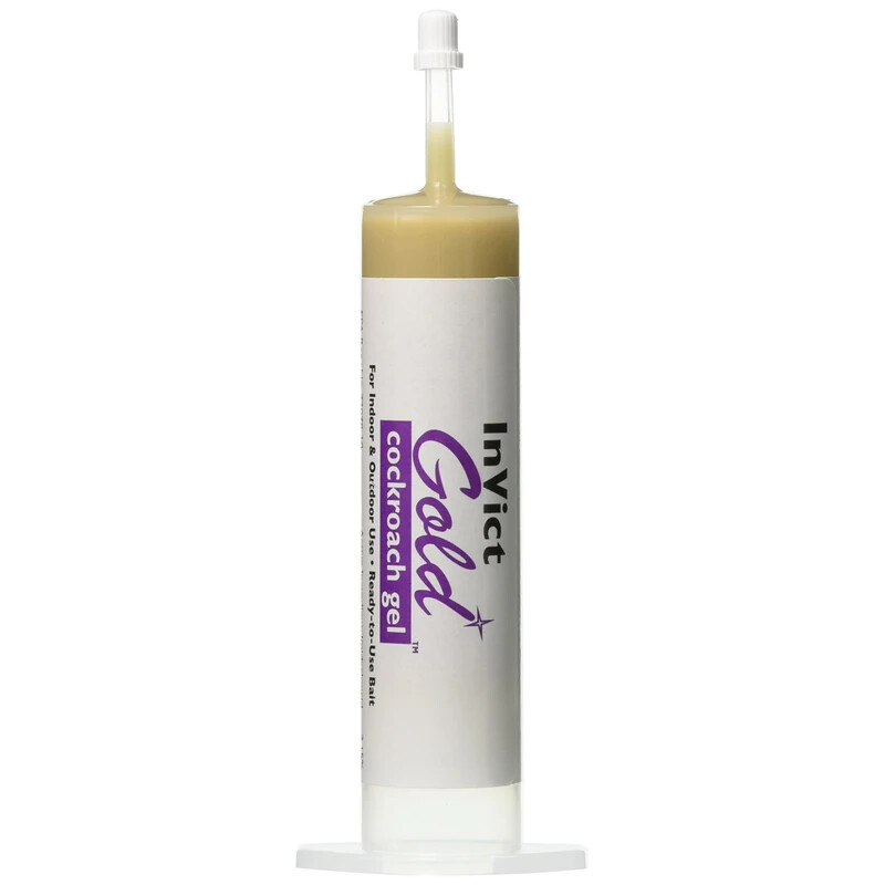 Invict Gold Cockroach German Roach Control Bait Gel ~
