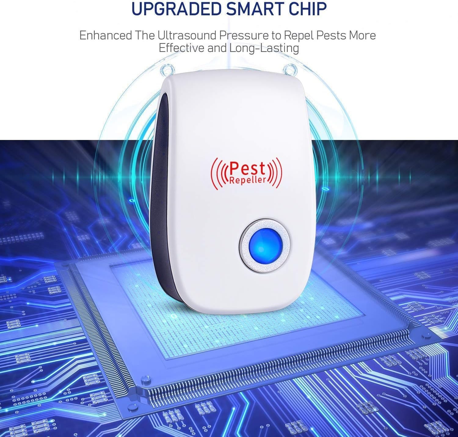 20PCS Ultrasonic Pest Control Repellers Electronic Repellent Mice Rat for Home