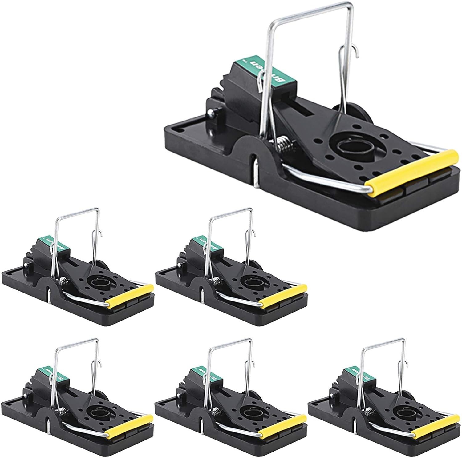 Modern Mouse Killer Traps – 6 Pack of Quick-Response and Sanitary Design