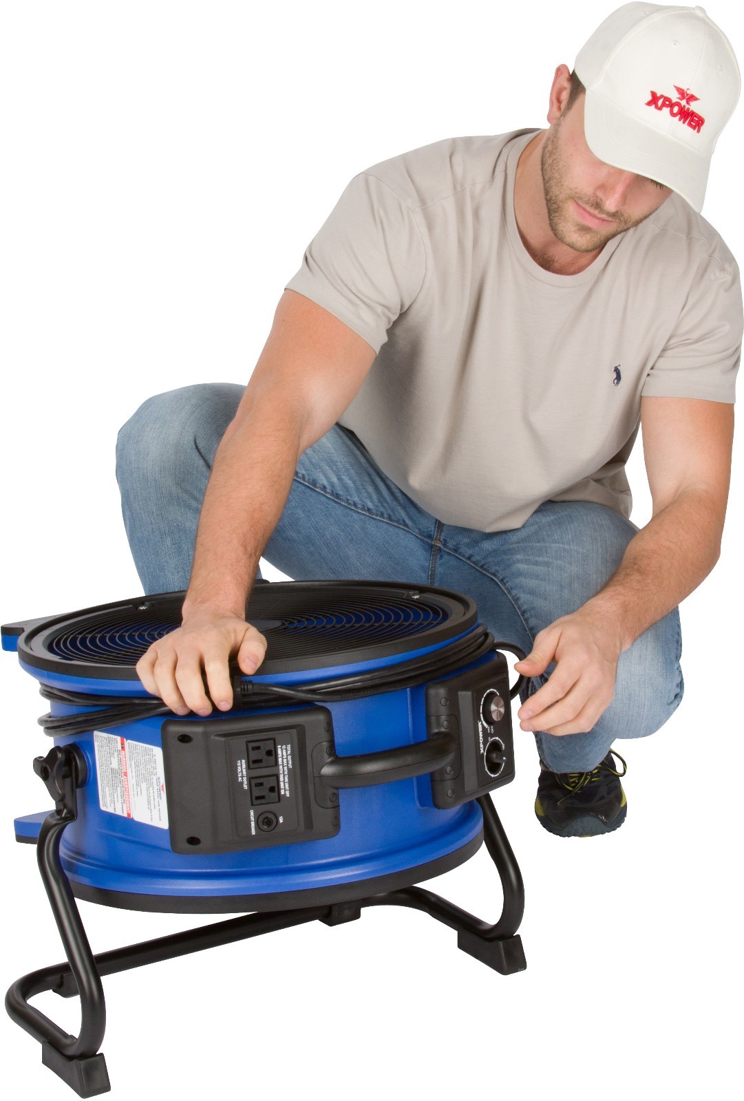 XPOWER X-35AR 1/4 HP Sealed Motor Axial Fan Air Mover