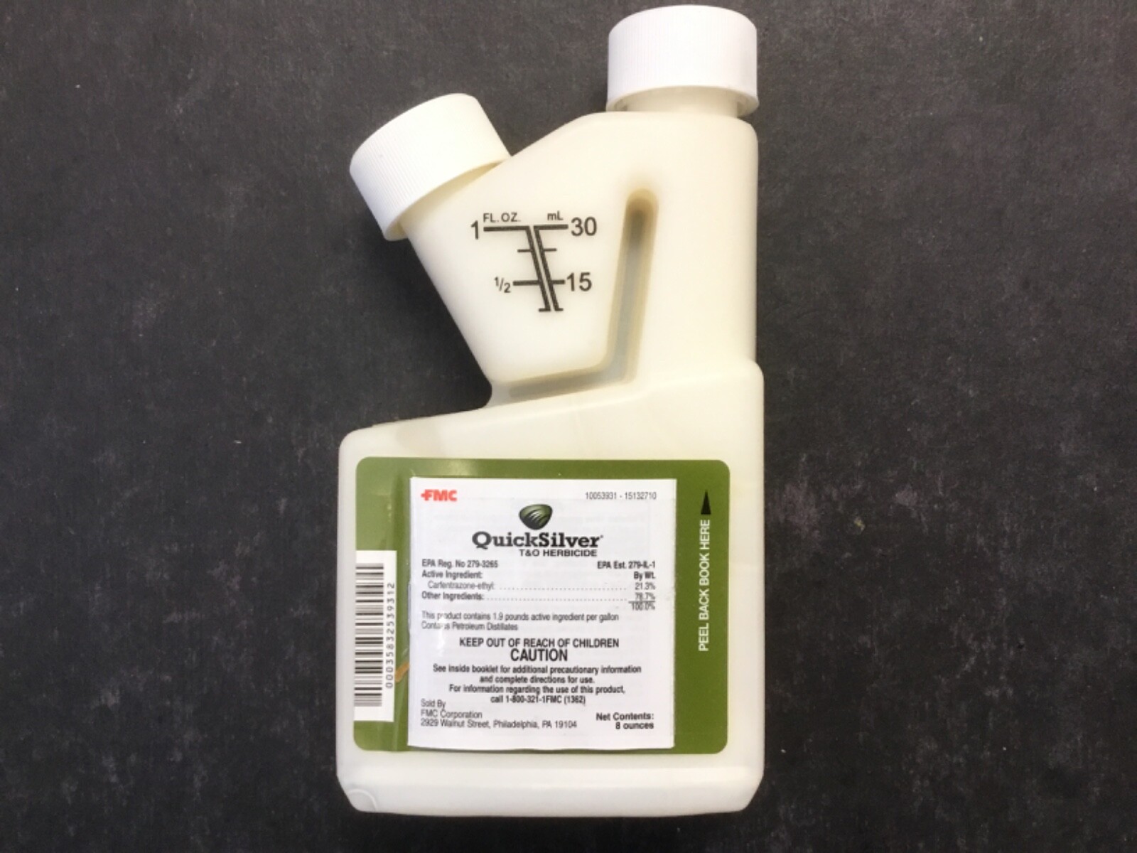 Quicksilver T&O Herbicide 8oz-Carfentrazone-ethyl 21.3% – Moss/Broadleaf Control
