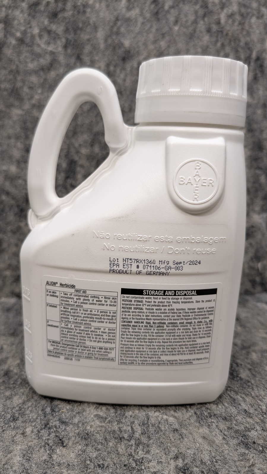 Bayer Alion Herbicide (1 Quart/32 Fl Oz) Mfg – 09/2024 🔥NEW/SEALED🔥