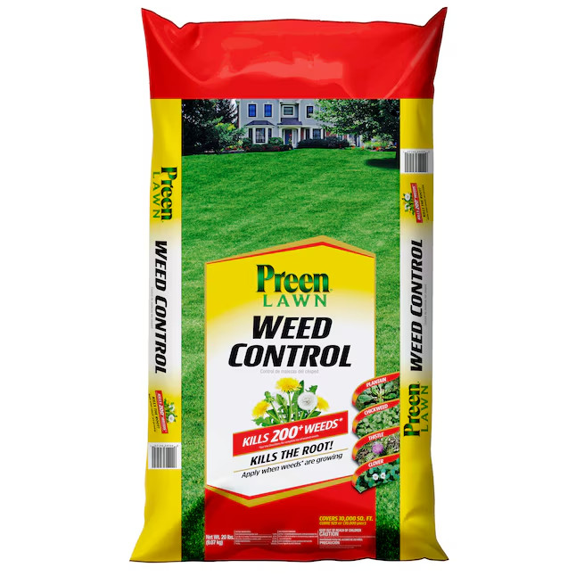 Preen Lawn Weed Control Granules 20 lb Covers 10,000 Sq Ft Model 2464057