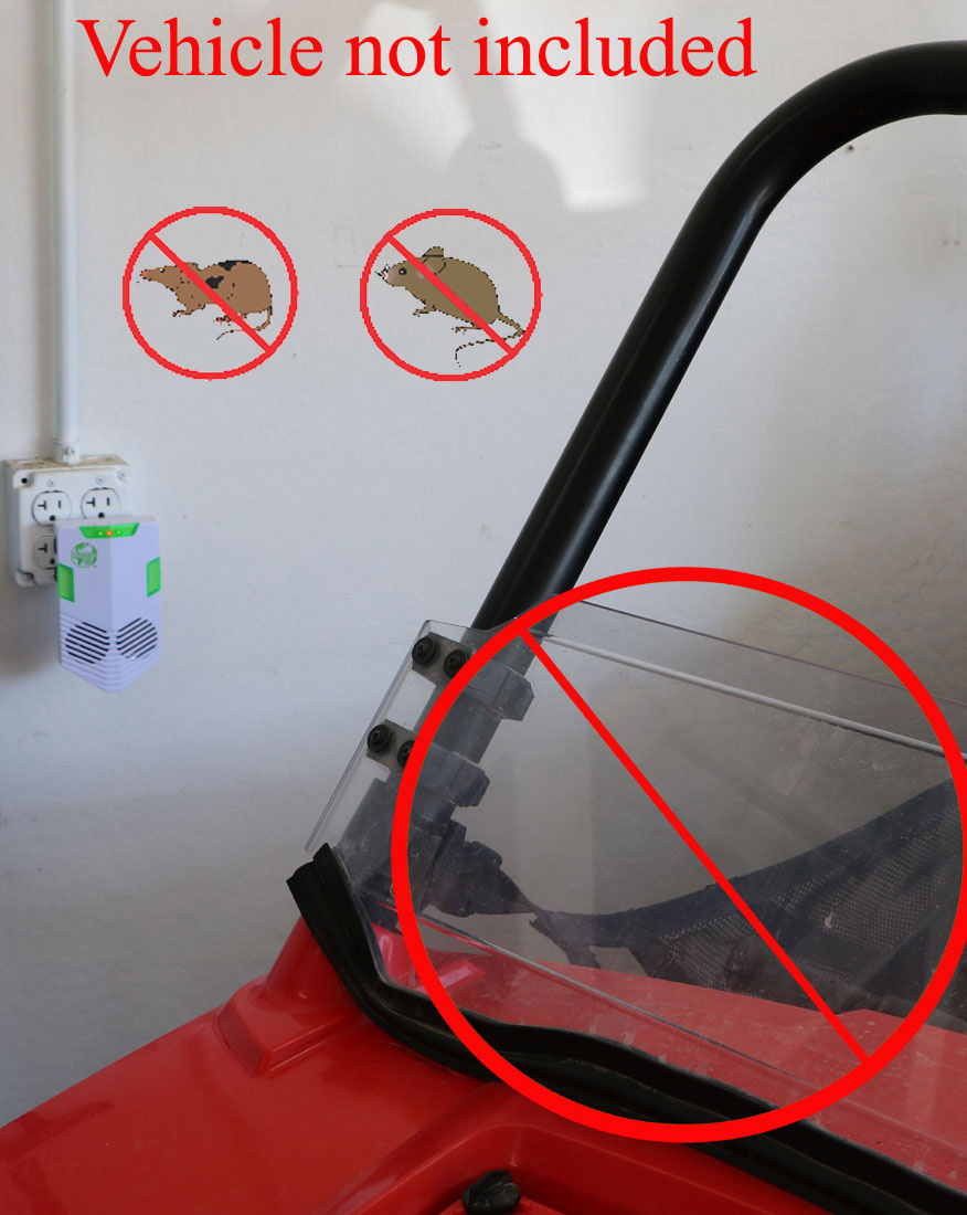 Rodent Repeller | Cleanrth CR008 Advanced Ultrasonic Rodent Repelling System