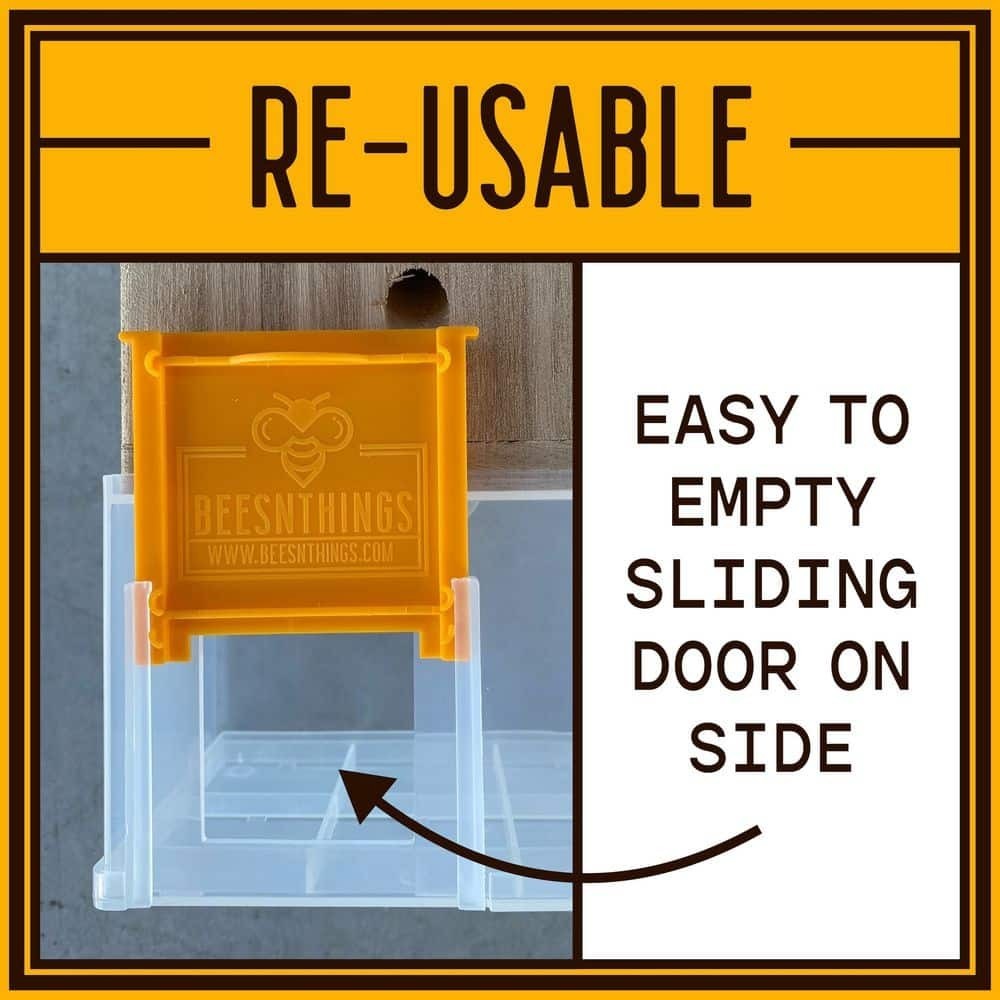 Bees N Things Outdoor Carpenter Bee Hanging Insect Trap with 15 ft. Coverage