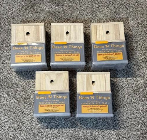 Bee ‘N Things Carpenter Bee Trap Lot of 5 New