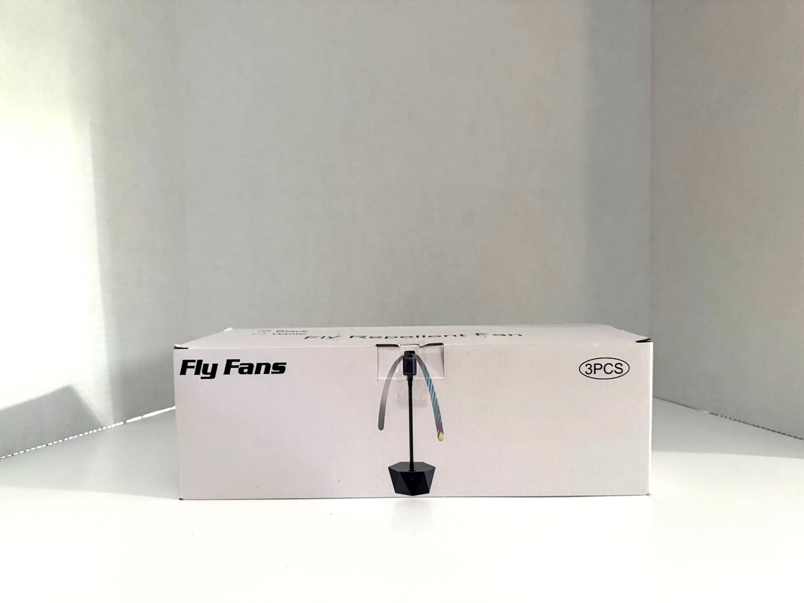 3 Pack of Rechargeable Fly Repellent Fans