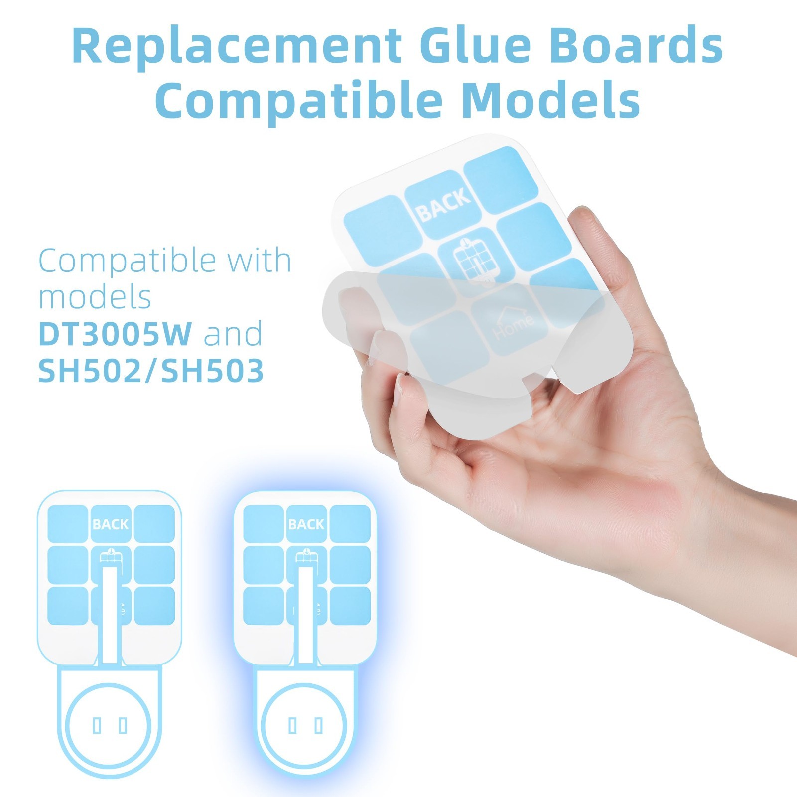 40 Pack Safer Home Fly Refill Plug-in Insect Trap Replacement for SH502 SH503