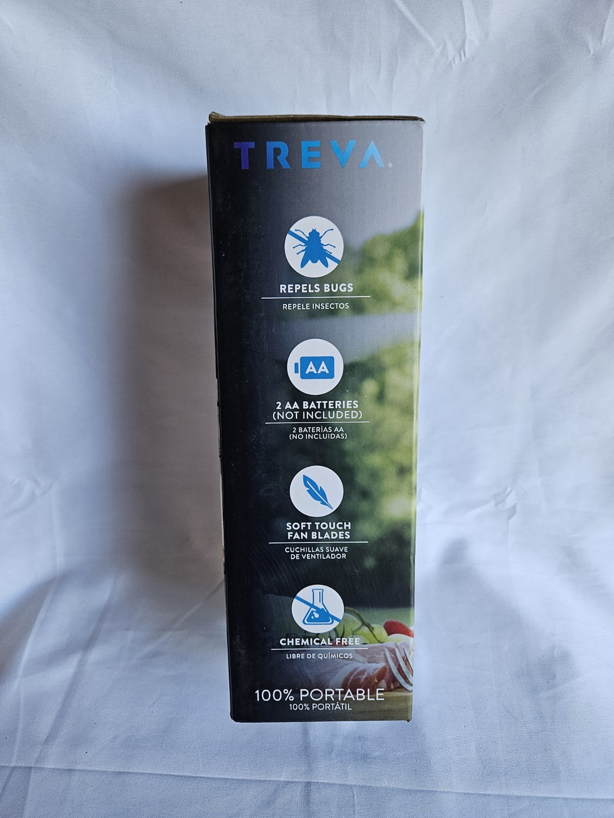 Treva Bug Insect 🪰Fly Repellent 100% Portable Fan Chemical Free Battery Powered