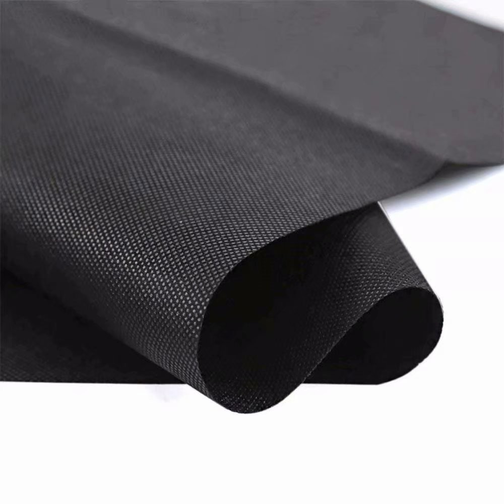 3 ft. x 100 ft. Black Polypropylene Landscape Weed Barrier Fabric