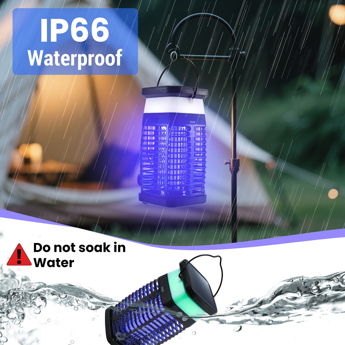 Electric Fly Bug Zapper Mosquito Insect Killer LED Light Trap Pest Control Lamp