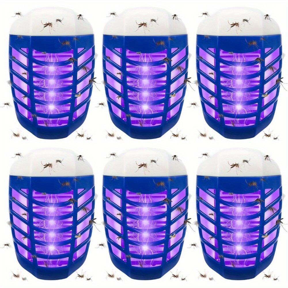 6X Indoor Plug-In Fruit Fly Trap with UV Insect Trap Lamp