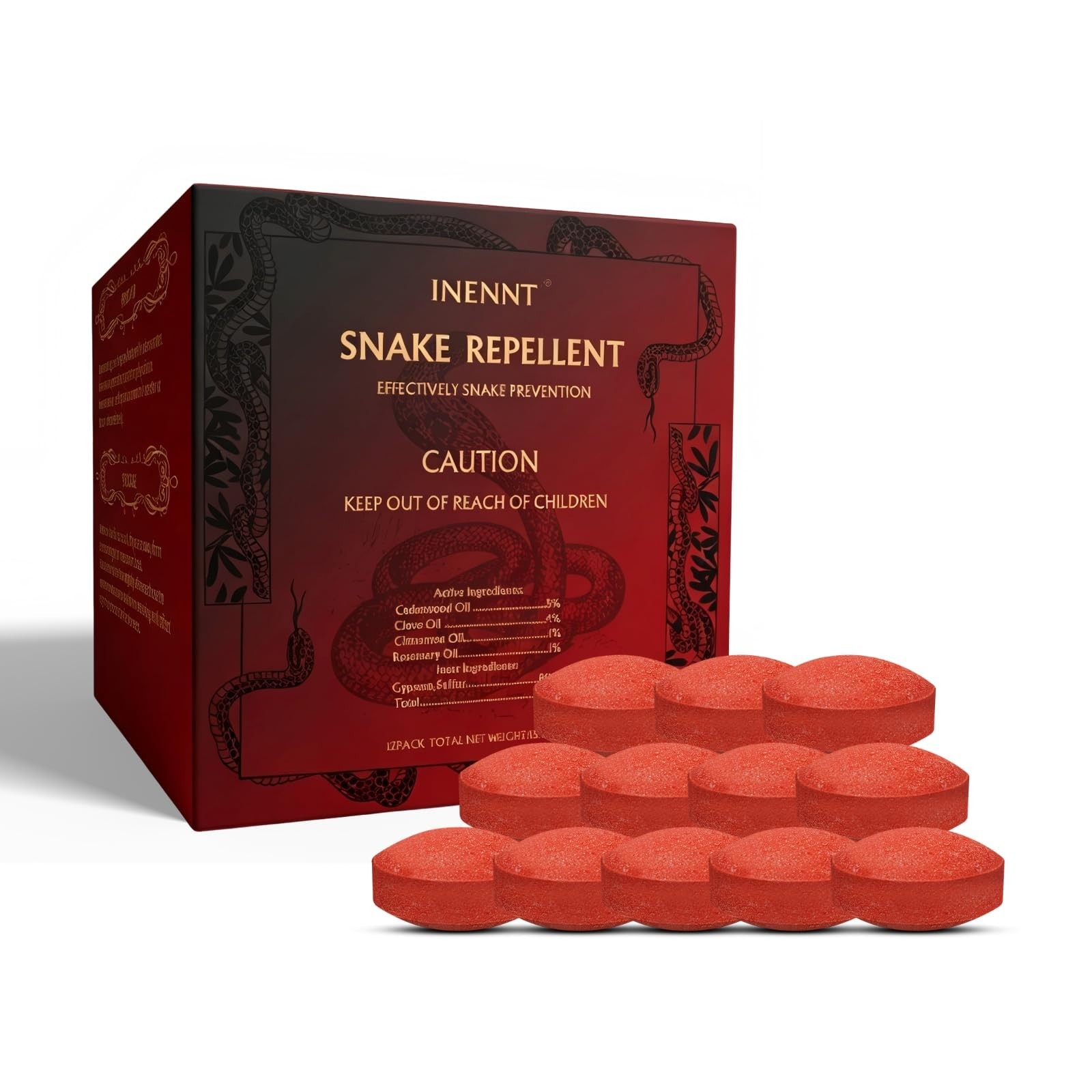 Effective Snake Repellent for Yard – Natural Outdoor Deterrent, Pet & Child Safe
