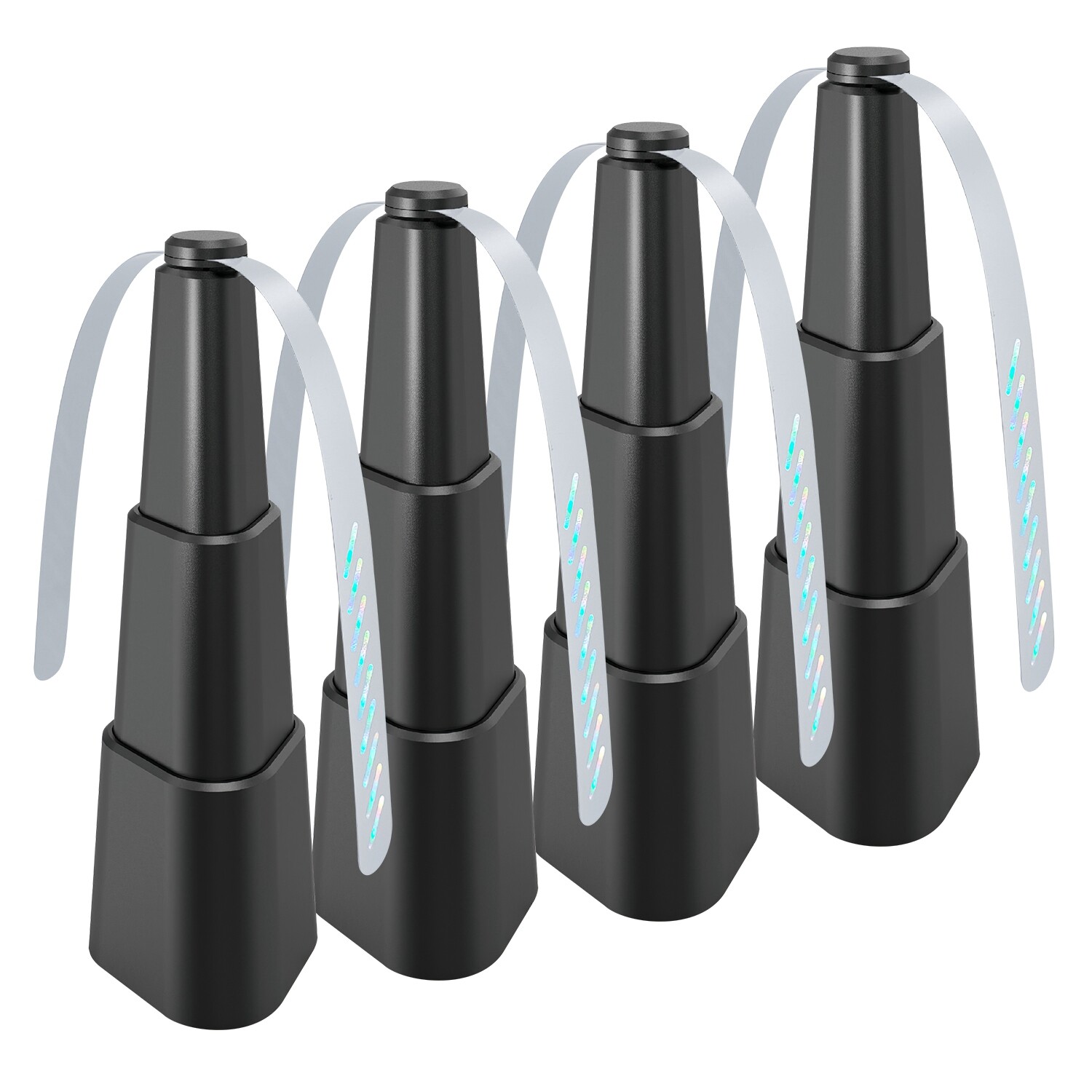 4pcs Fly Mosquito Pest Bugs Repellent Fan Battery Power Food Protector Portable