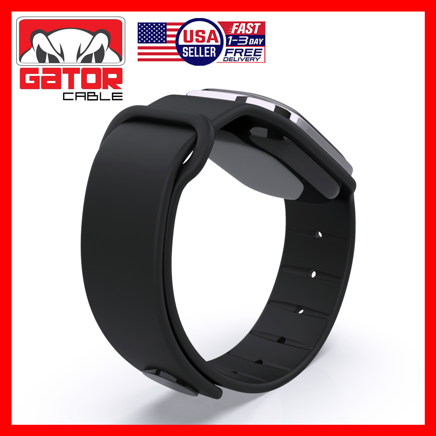 Ultrasonic Anti Mosquito Insect Pest Bugs Repellent Repeller Wrist Bracelet Band