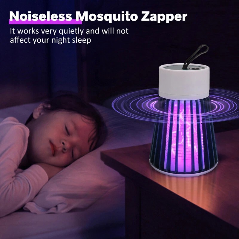 Electric Mosquito Insect Killer LED Light Fly Bug Zapper Trap Pest Control Lamp
