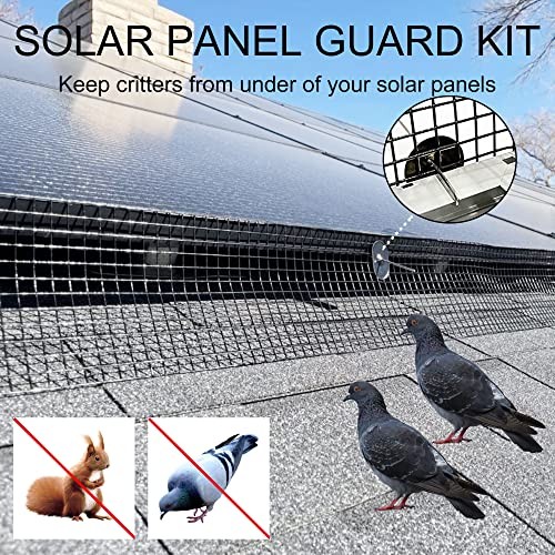 Solar Panel Guard, 6in X 100ft PVC Coated Critter Guard 1/2inch x 6in X 100ft