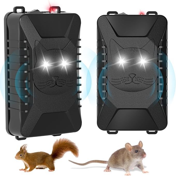 4 Pcs Ultrasonic Pest Reject Car Control Electronic Repellent Rat Mice Repeller