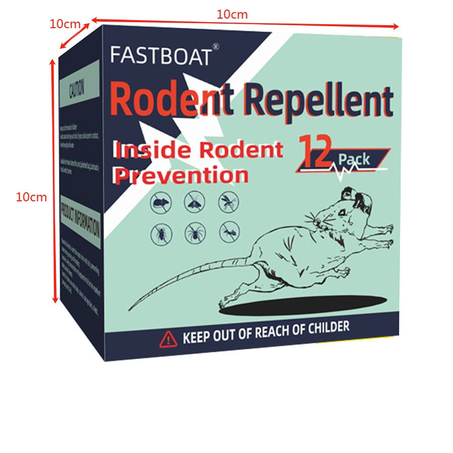 Mouse Rodent Repellent, 36 Pack Peppermint Oil to Repel Mice and Rats– Works for