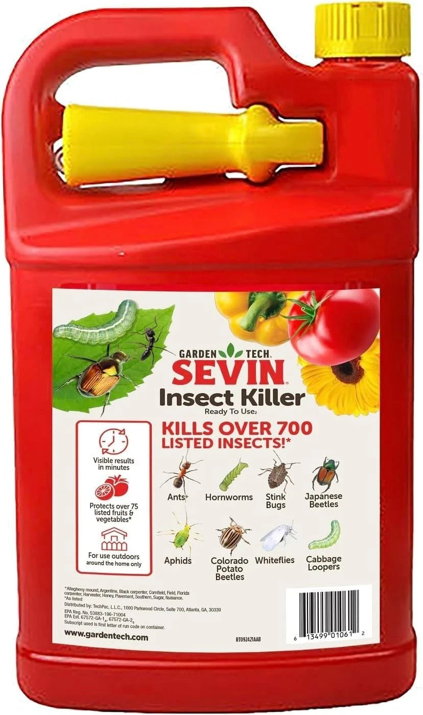 :Sevin Insect Killer Ready-to-Use 1 Gallon Spray – Garden Pest Control 100547234