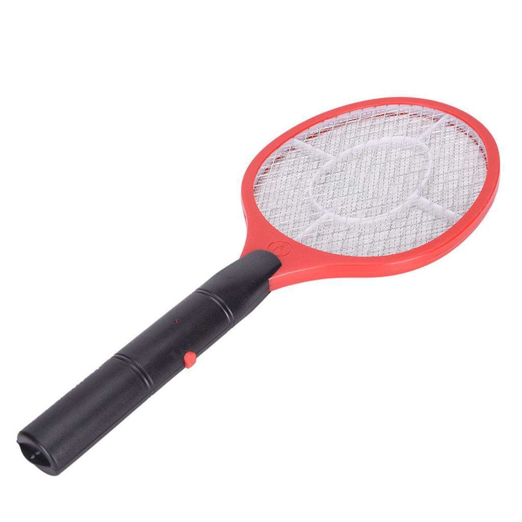 Bug Zapper Racket Fly Swatter Mosquito Bat Wasp Electric Insect Pest Killer Trap