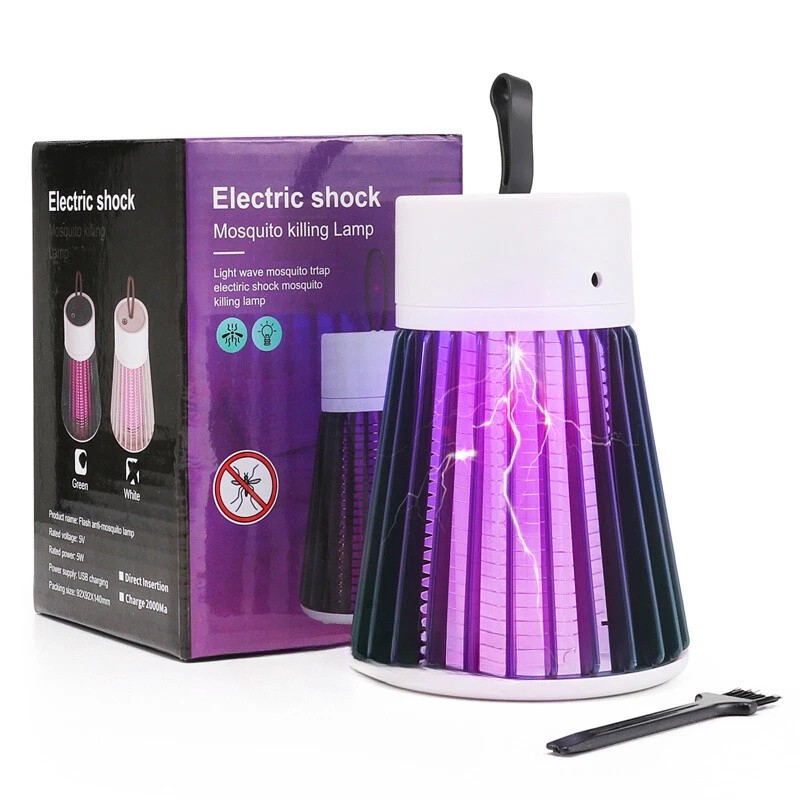 Electric Mosquito Insect Killer LED Light Fly Bug Zapper Trap Pest Control Lamp