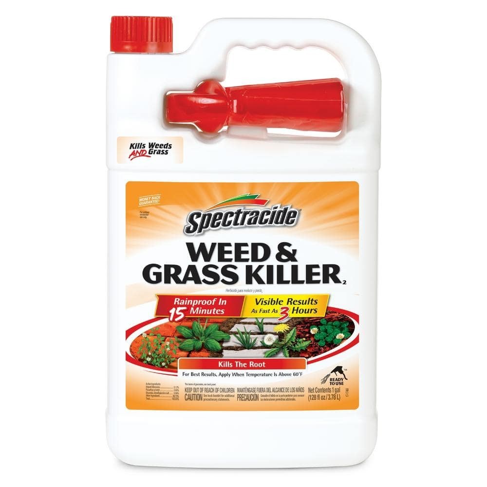 Spectracide Weed and Grass Killer 128 Oz Sprayer Ready-to-use 1 Gallon