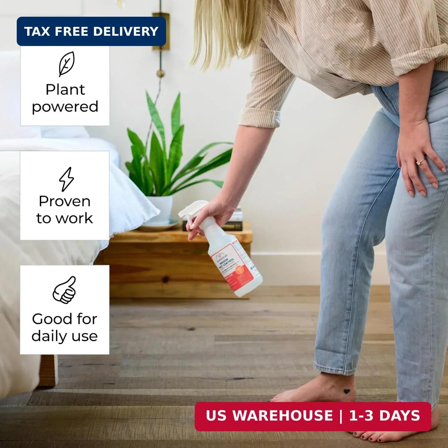 Wondercide – Indoor Pest Control Spray for Home and Kitchen – Ant, Roach, Spider