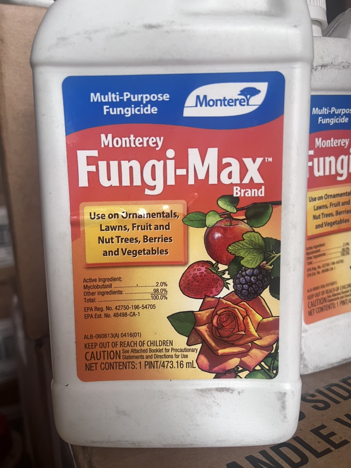Monterey Fungi-Max Brand Concentrate Multi-Purpose Fungicide, 1 Pint
