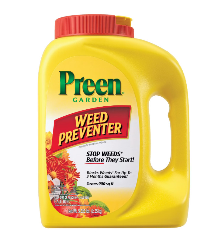 Preen Garden Weed Preventer Covers 900 Square Feet 5.625 Lbs